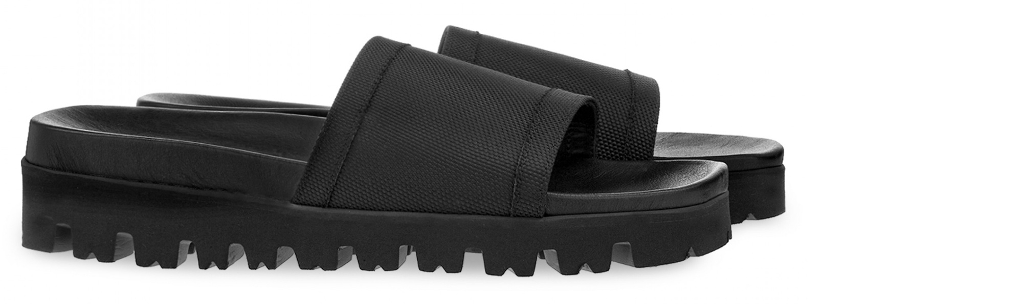 Pantelleria - Elevator Sandals in fabric up to 2 inches
