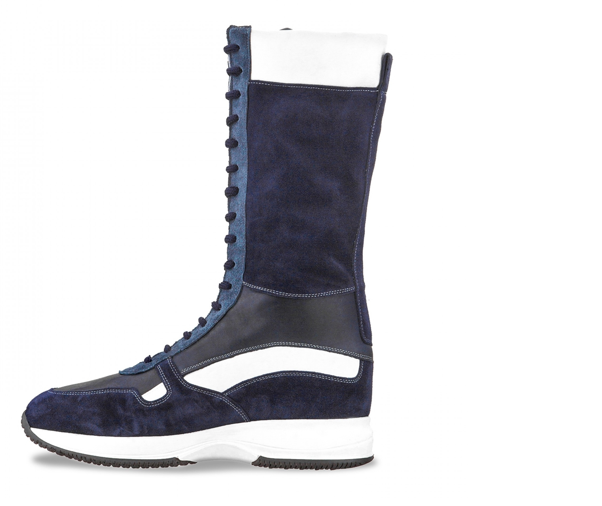 La Brea Avenue - Elevator Sneakers in Mix of Leathers from 3.1 to 4.9 inches
