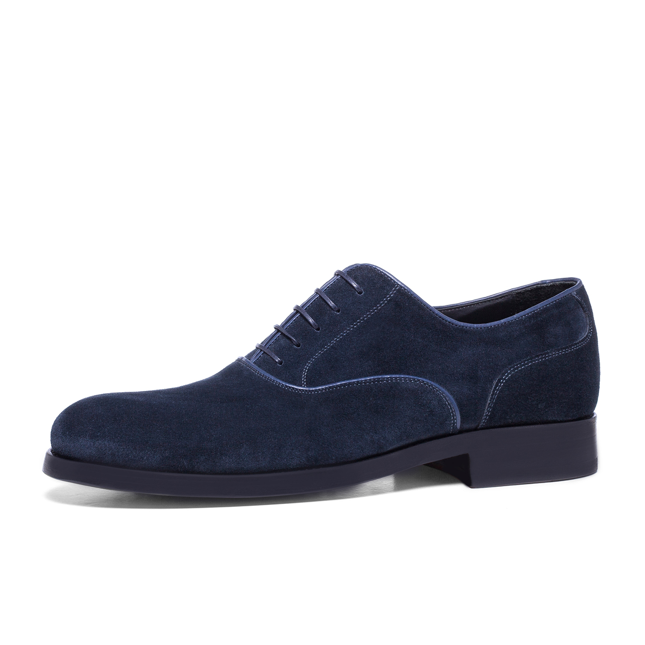 Basel - Elevator Shoes in Suede Leather from 2.4 to 3.1 inches