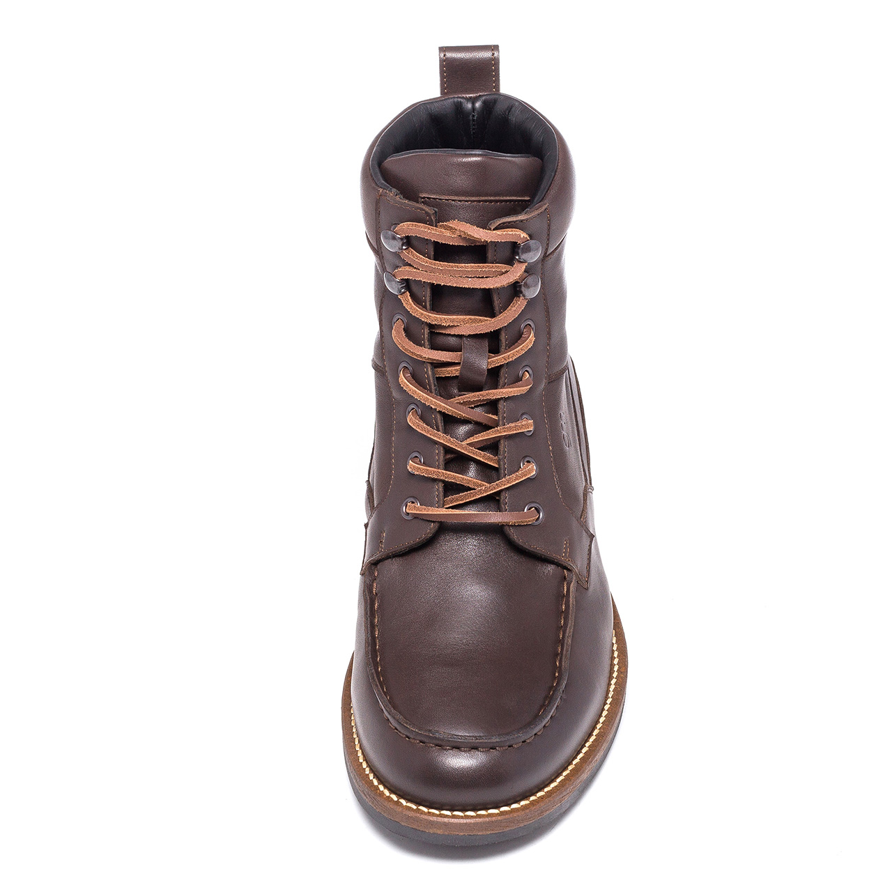 Courmayeur - Bottes rehaussantes en Cuir Pleine Fleur de 6 cm à 8 cm en plus