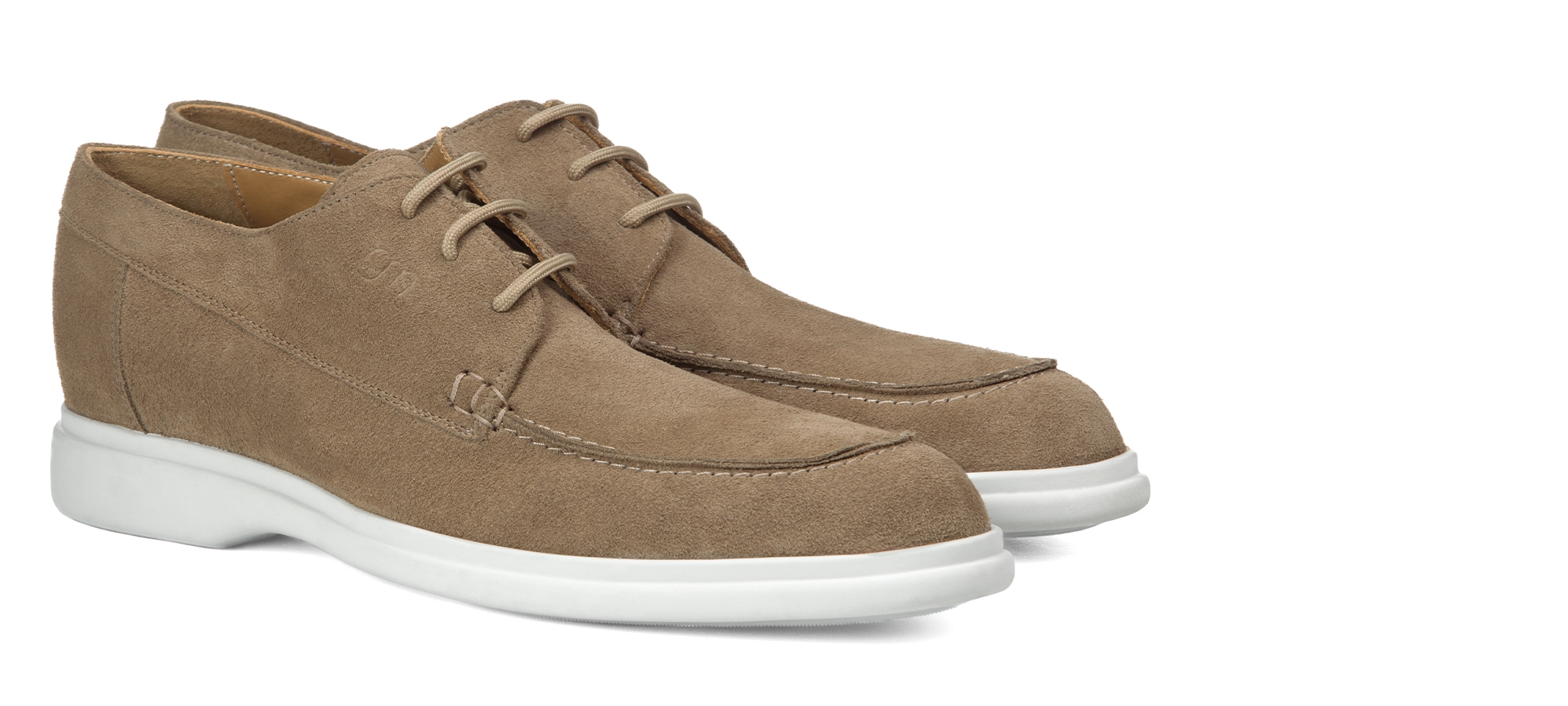 Aden - Chaussures Classiques rehaussantes en Cuir Daim jusqu'à 7 cm en plus