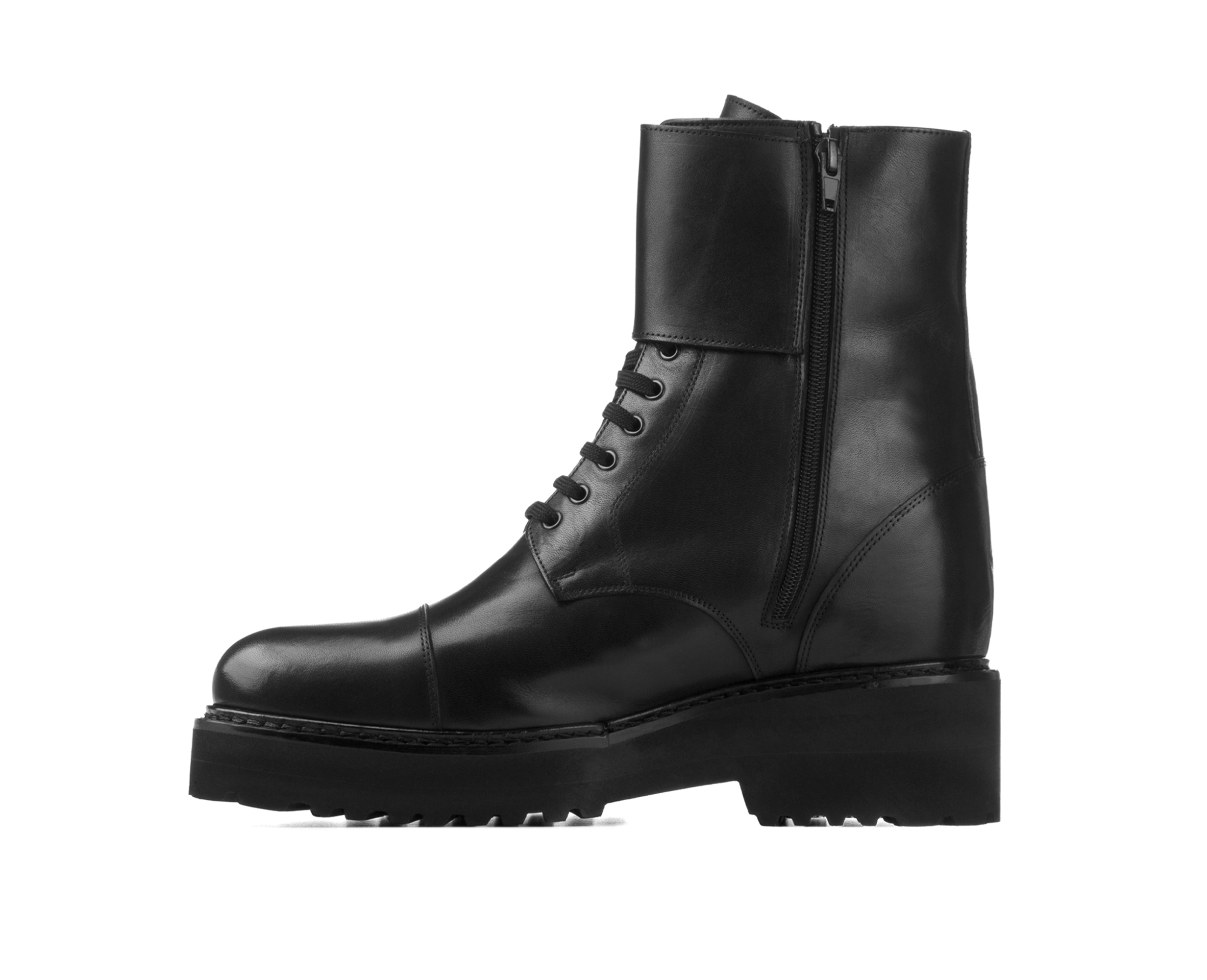 Blackpool - Bottes Rehaussantes en Cuir Pleine Fleur de 6 cm à 10 cm en plus
