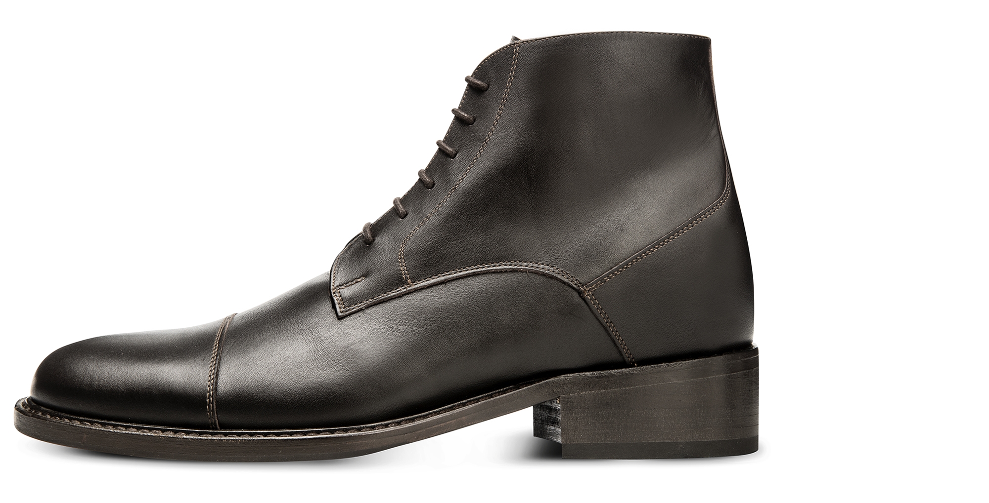 FLUMERI - scarpe rialzanti in pelle Da 6 a 8 cm più alto
