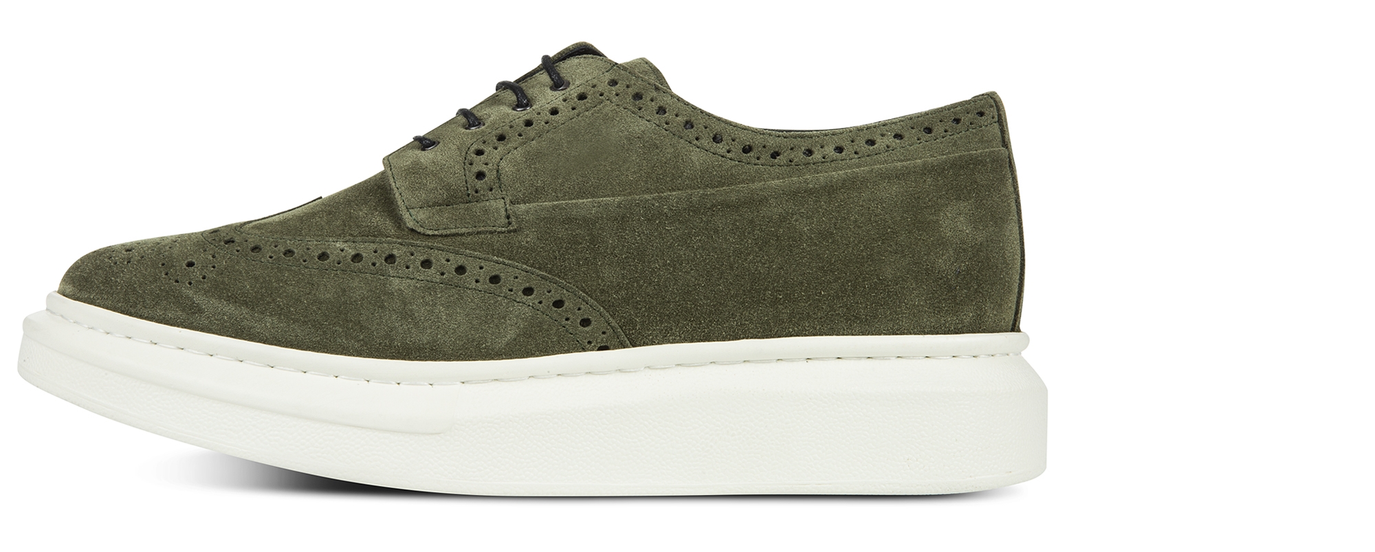 Campora - Elevator Shoes in Suede Leather from 2.4 to 3.1 inches