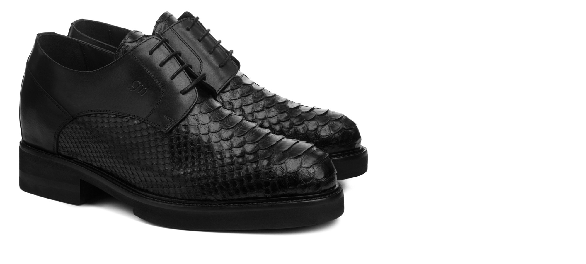 VITRE - scarpe con rialzo in pelle fino a 12.5 cm più alto