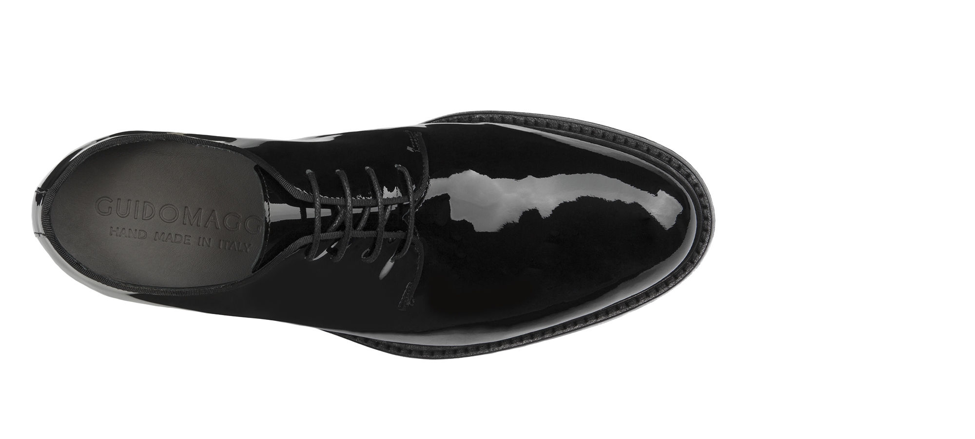 Churchill - Scarpe Classiche eleganti da uomo con rialzo in Pelle Vernice da 6 a 8 cm più alto