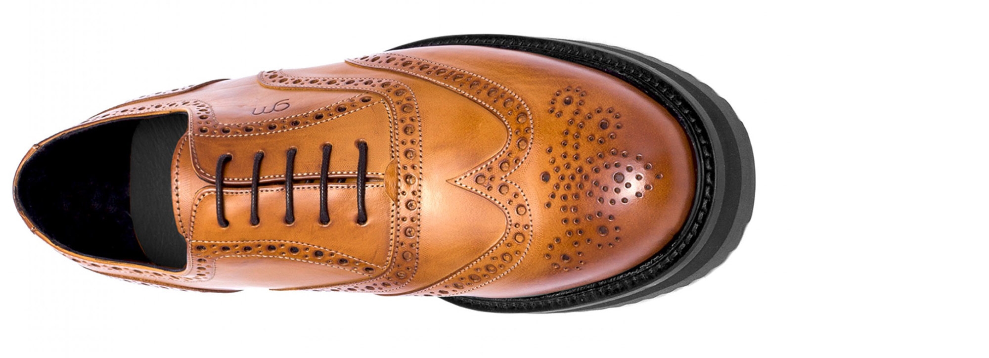 Arno - Elevator Shoes in Full Grain Leather from 2.4 to 3.1 inches