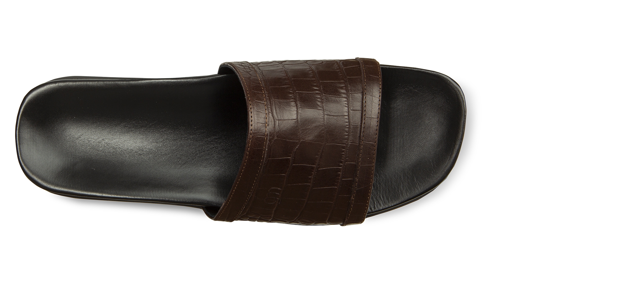 Idra - Elevator Sandals in Full Grain Leather up to 6 cm