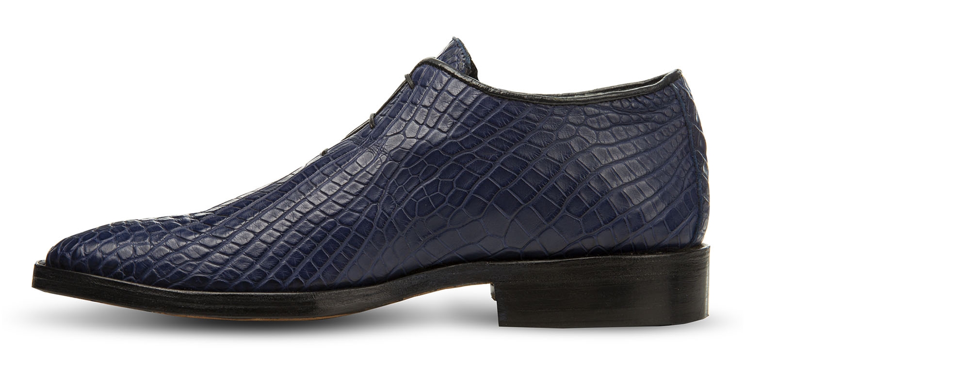 Agadir - Elevator shoes in Crocodile Leather up to 3.1 inches