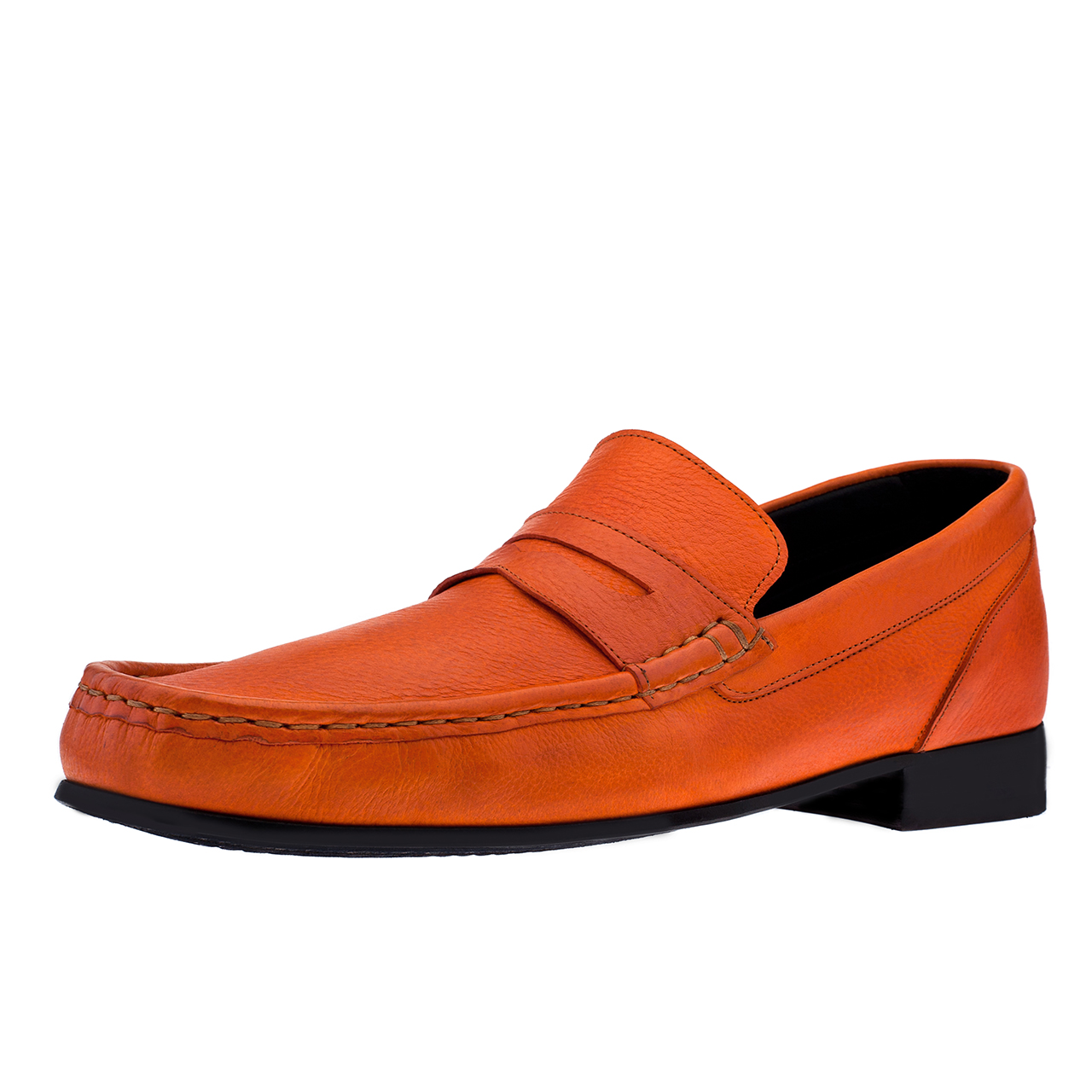 Bolivia - Mocassins rehaussants en Cuir Pleine Fleur jusqu'à 6,5 cm en plus