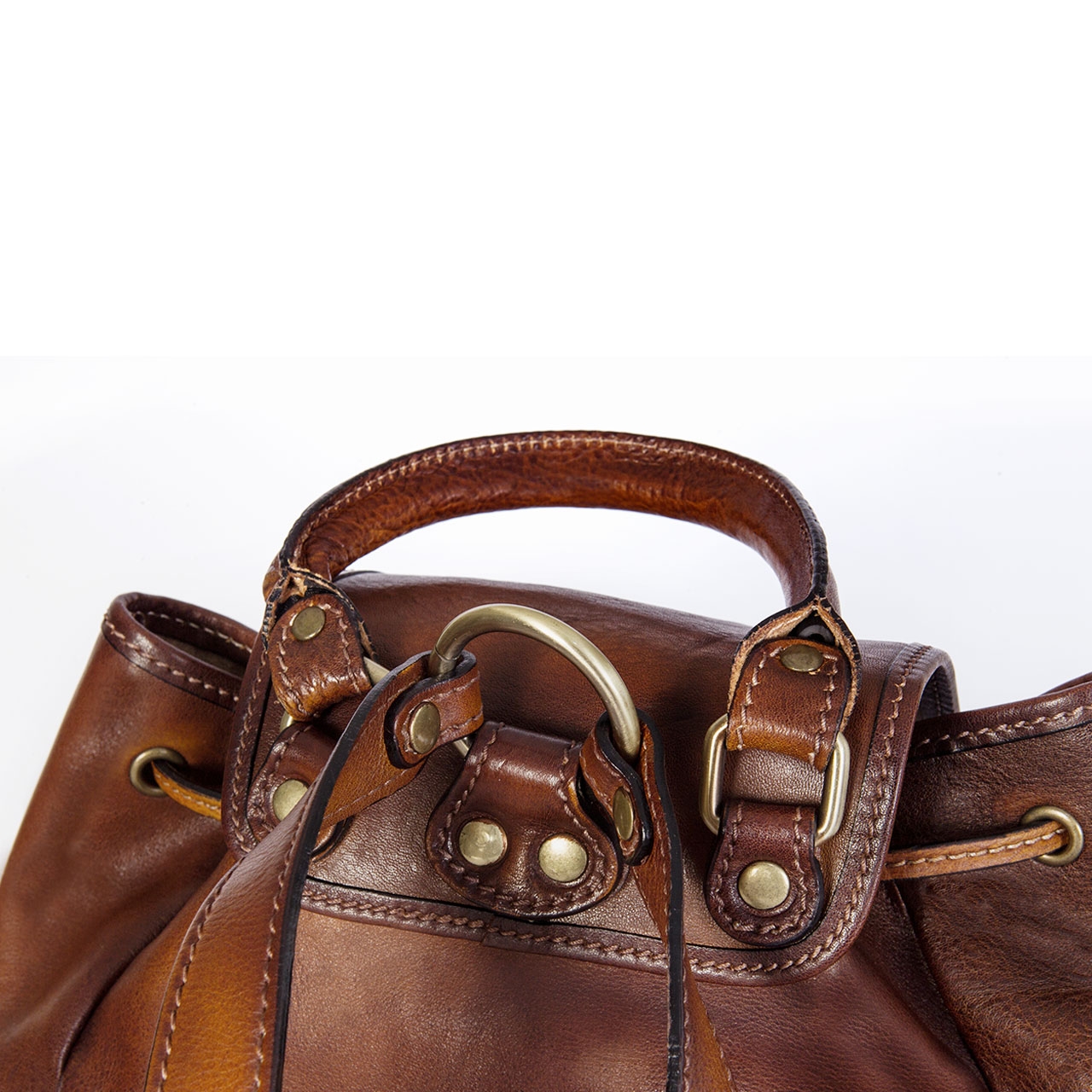 Caporalino - Backpack in Vegetable-tanned Leather