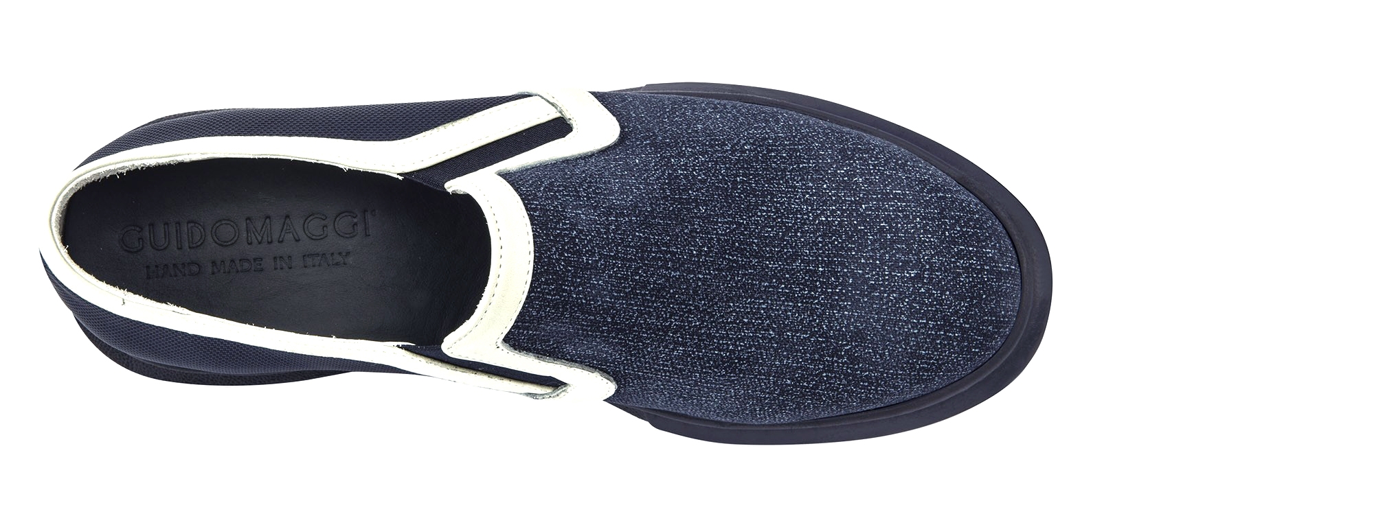 Agua - Elevator Slip-Ons in fabric up to 2.4 inches