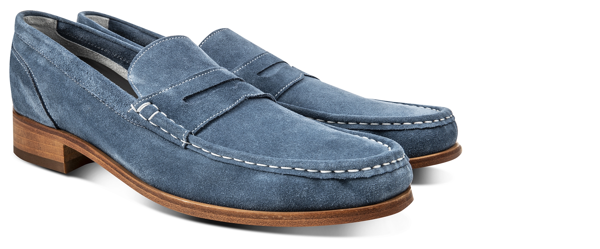  Peru - Elevator Loafers in Leather/fabric mix up to 2.6 inches