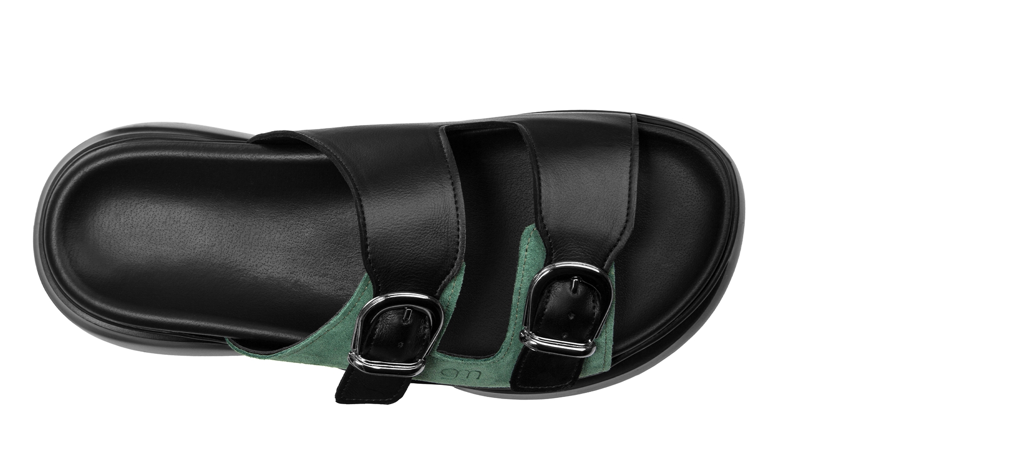 Clusane - Elevator Sandals in Mix of leathers up to 2.4 inches