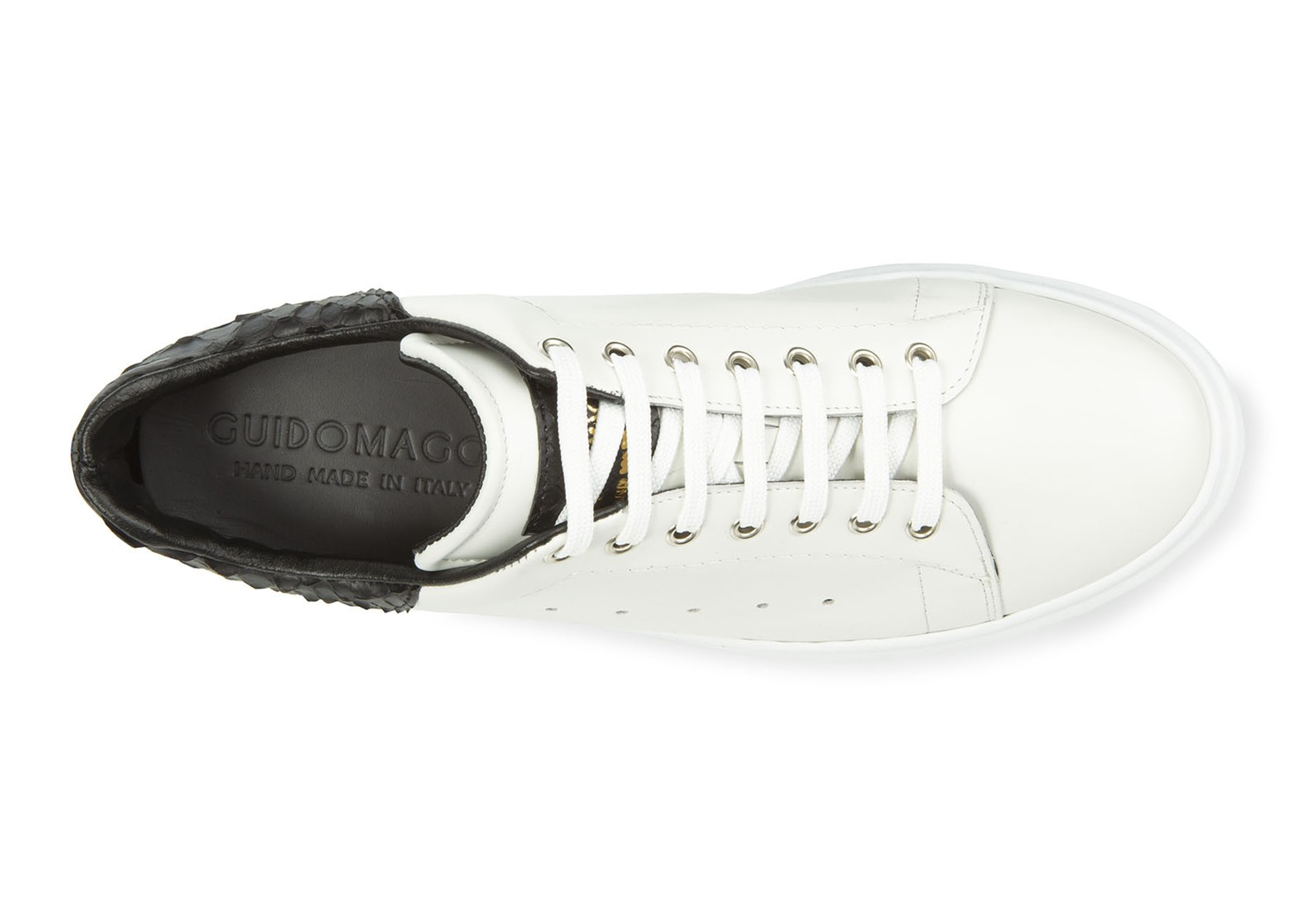 Alexander - Elevator Sneakers in Mix of leathers from 2.4 to 3.1 inches