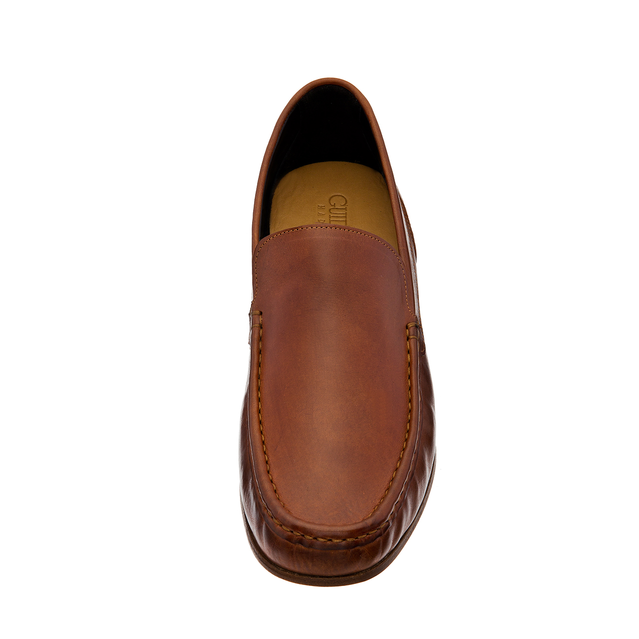 Delhi - Mocassins rehaussants en Cuir Cordovan jusqu'à 6,5 cm en plus
