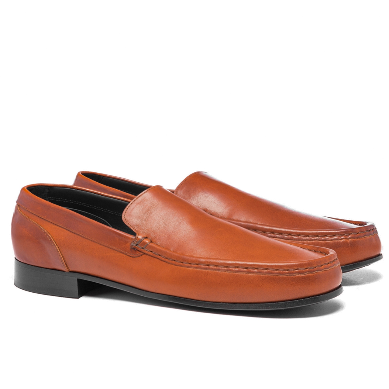 Medina - Elevator Loafers in Cordovan Leather up to 2.6 inches