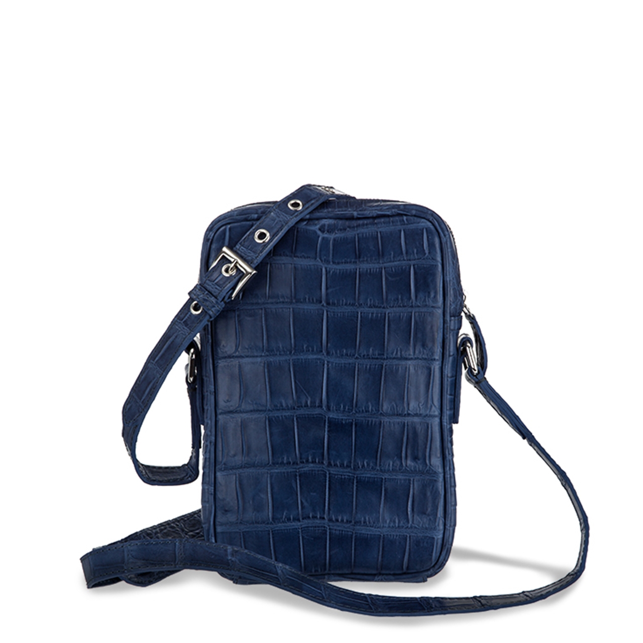 Avion - Messenger Bag in crocodile Leather