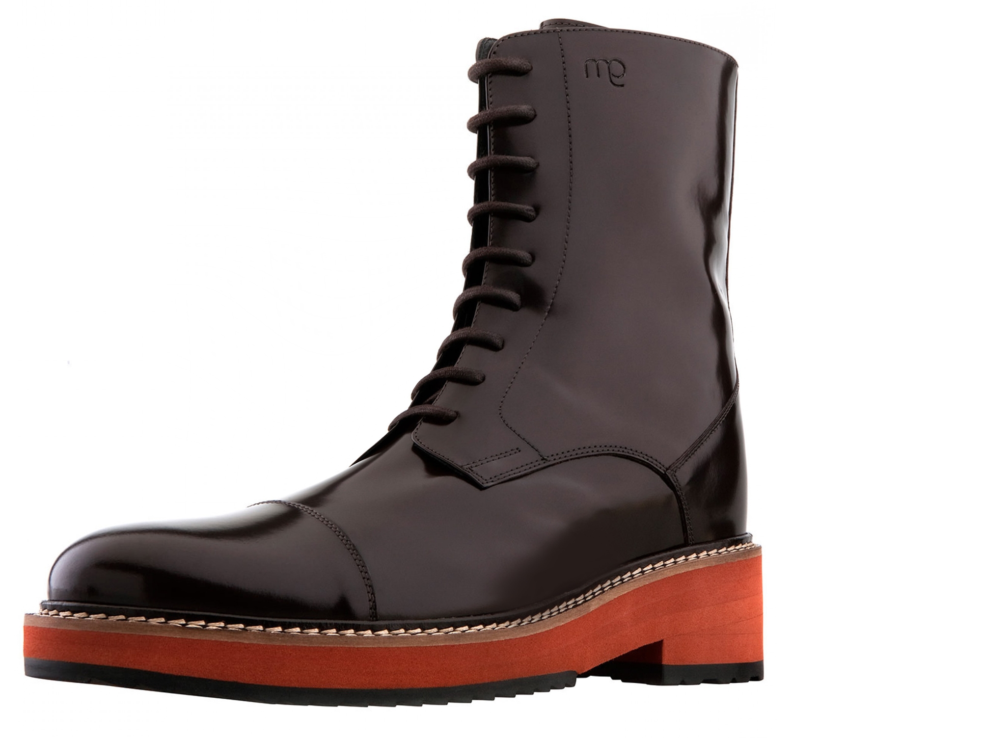Gothenburg - Bottes rehaussantes en Cuir Brossé de 10 cm à 15 cm en plus