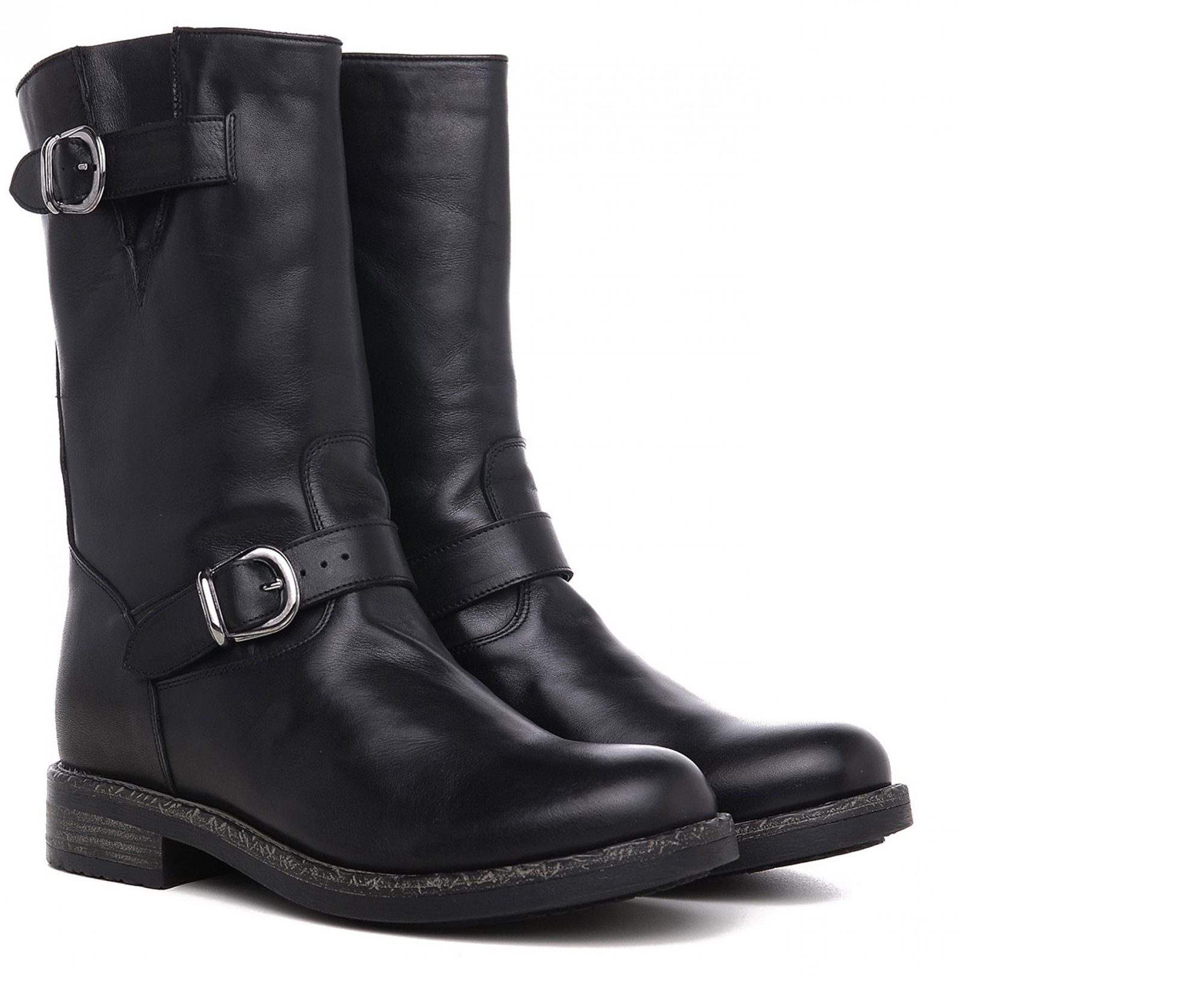 Hamburg - Bottes rehaussantes en Cuir Pleine Fleur de 6 cm à 10 cm en plus