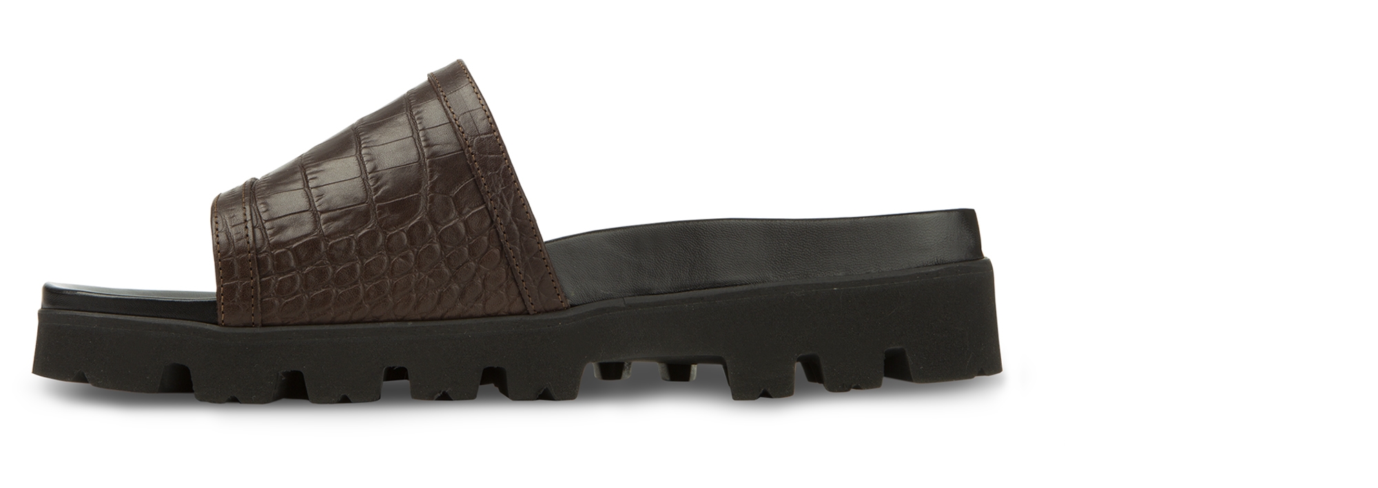 Idra - Elevator Sandals in Full Grain Leather up to 6 cm