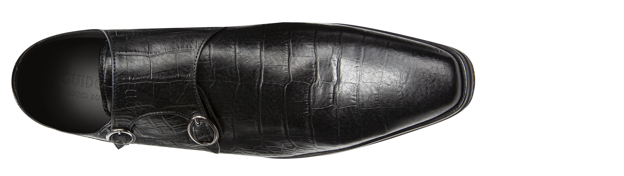 Creel -Classiche scarpe con rialzo con fibbia in Pelle da 12,5 cm più alto
