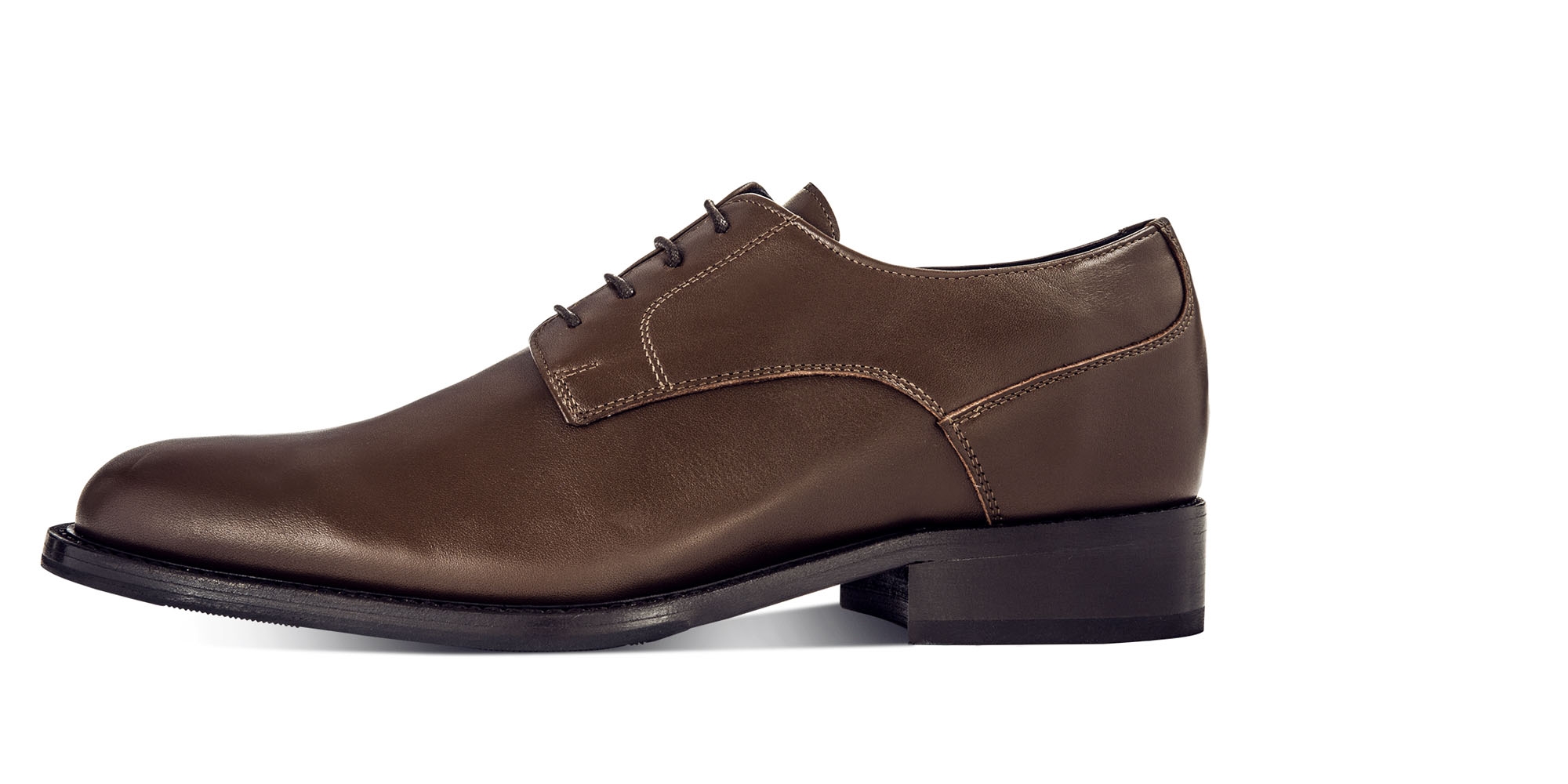 Busseto - Elevator Shoes in Full Grain Leather from 2.4 to 3.1 inches