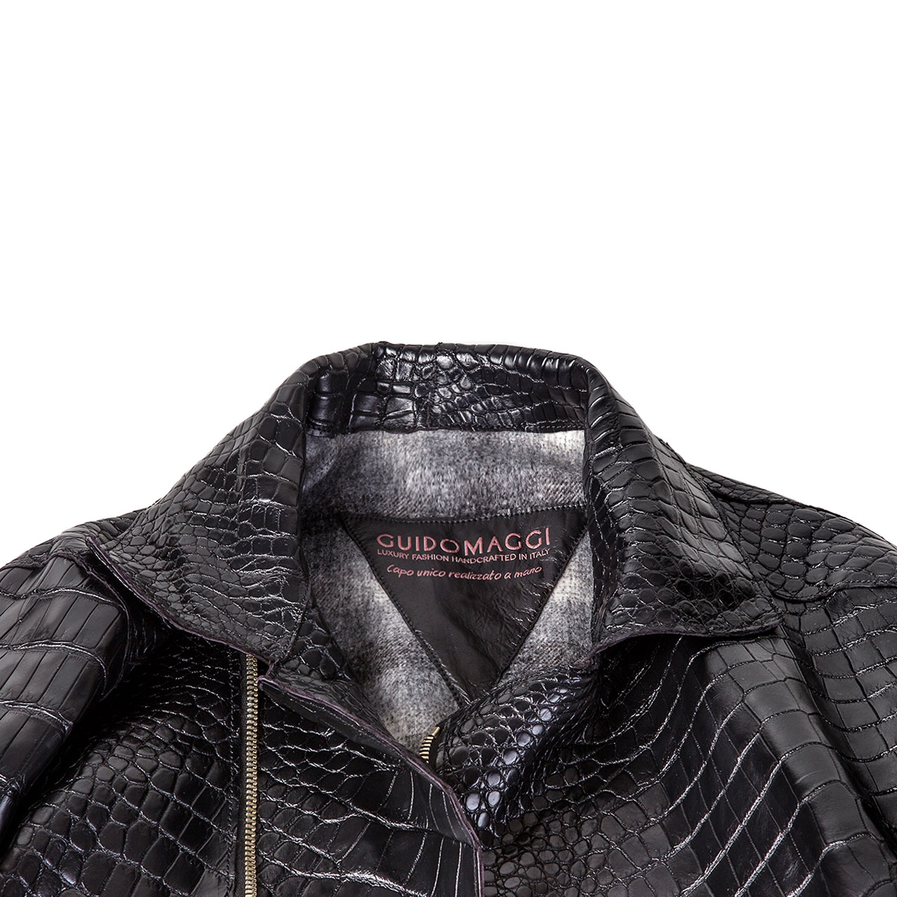 Croco Jacket - Veste en Cuir de crocodile