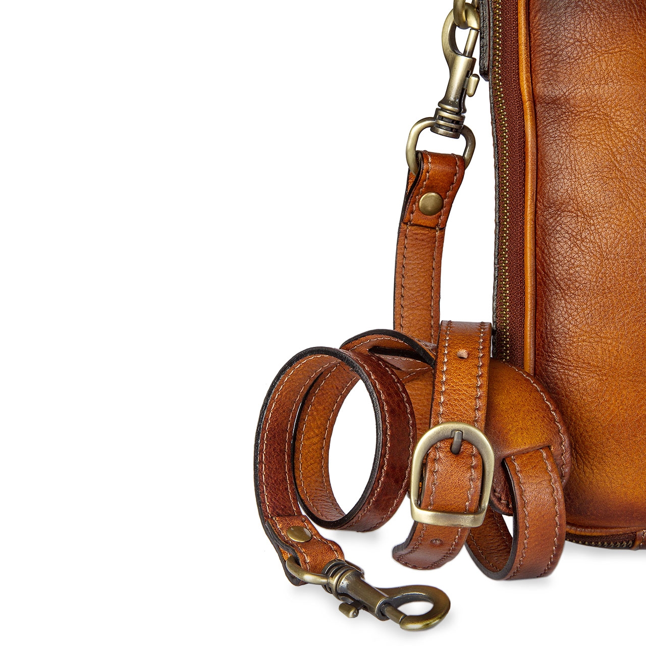 Bruce - Briefcase in Vegetable-tanned Leather