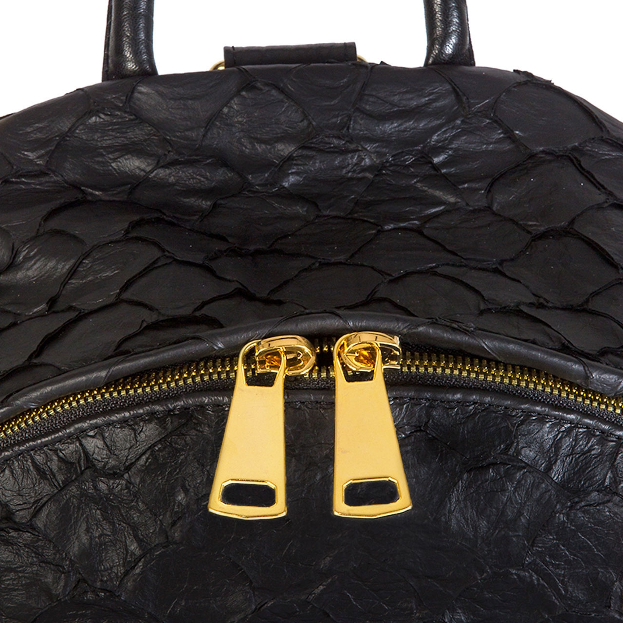 Black Mamba - Backpack in Piracucu Leather