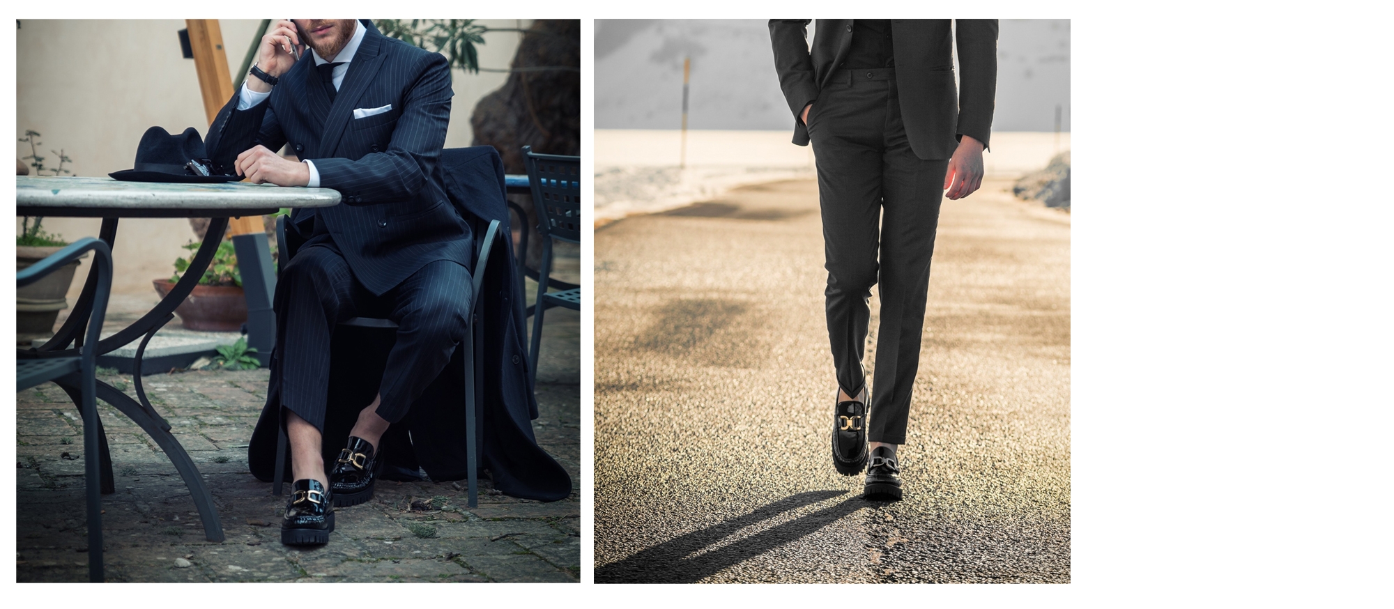 Le Havre - Elevator Loafers in Varnish Leather up to 2.6 inches