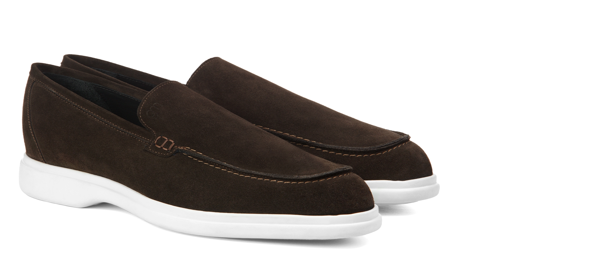  Nizwa - Elevator Loafers in Suede Leather up to 2.75 inches