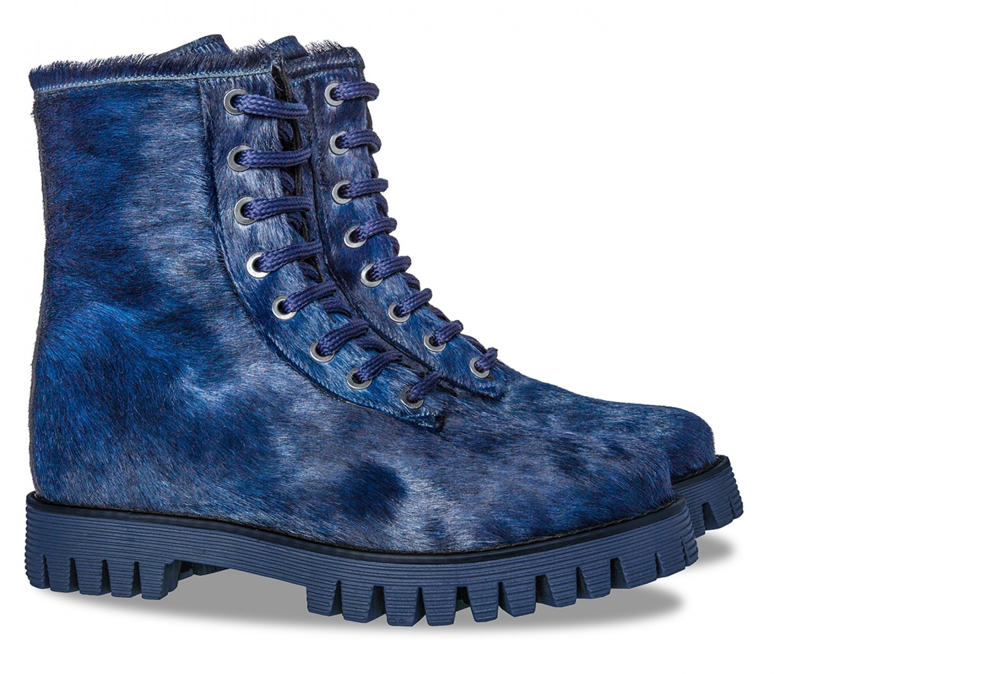 Blue Sparrow -elevator boots in Pelle Da 6 a 10 cm più alto
