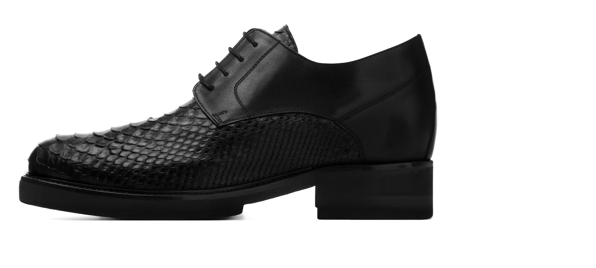 VITRE - scarpe con rialzo in pelle fino a 12.5 cm più alto