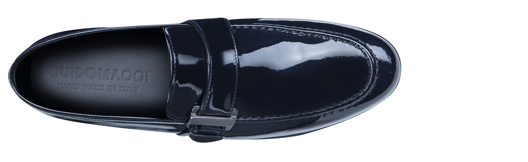 Ostend - Elevator Loafers in Varnish Leather up to 2.6 inches