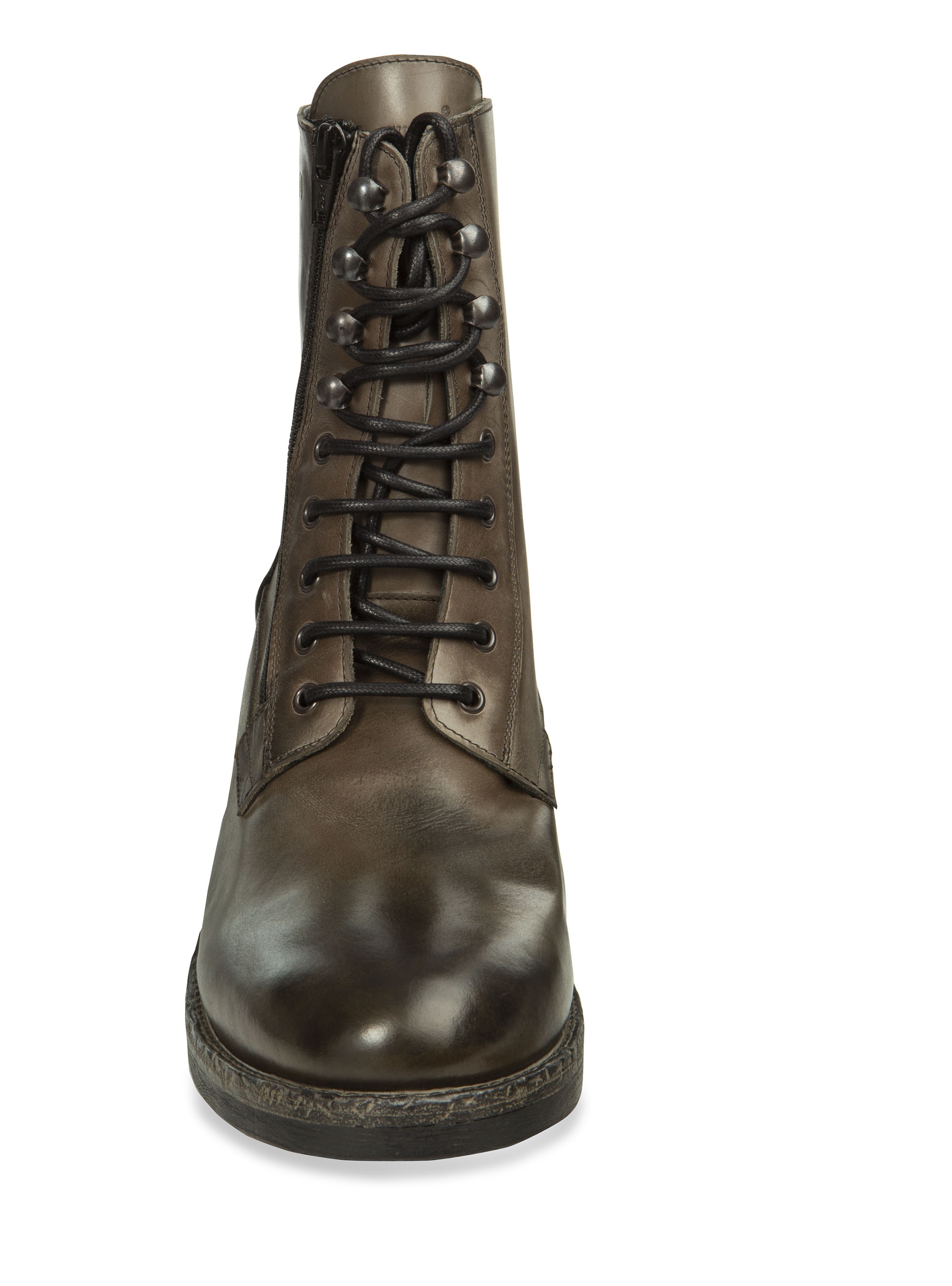 Detroit - Elevator Boots in Full Grain Leather from 2.4 to 4 inches