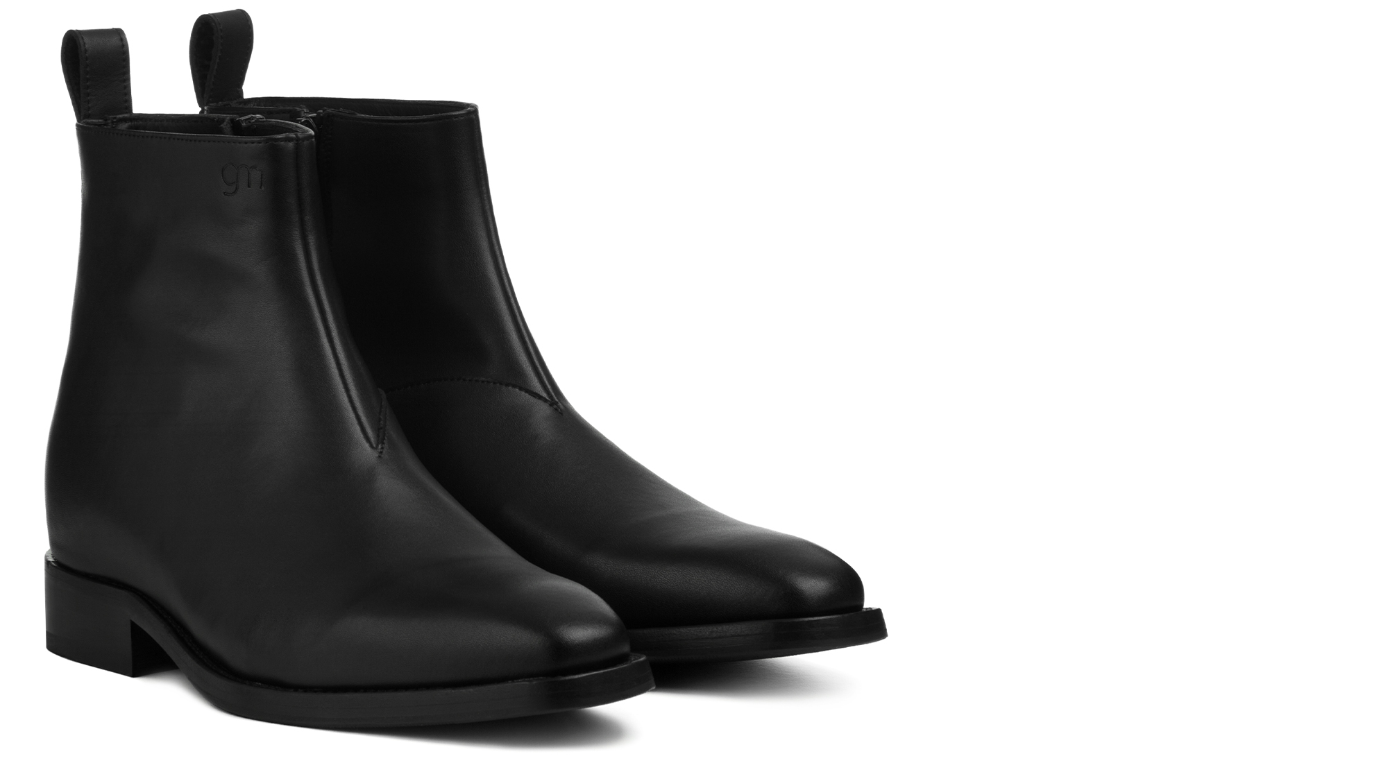 Manciano - Stivaletti Chelsea con rialzo da uomo in Pelle Pieno Fiore da 6 a 10 cm più alto