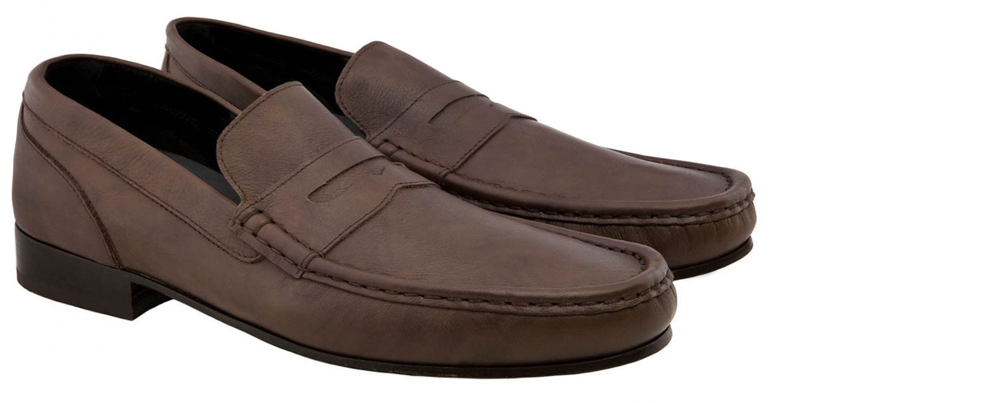 AREZZO - MOCASSINI SCARPE RIALZANTI IN PELLE PIENO FIORE DA 6 A 8 CM PIÙ ALTO