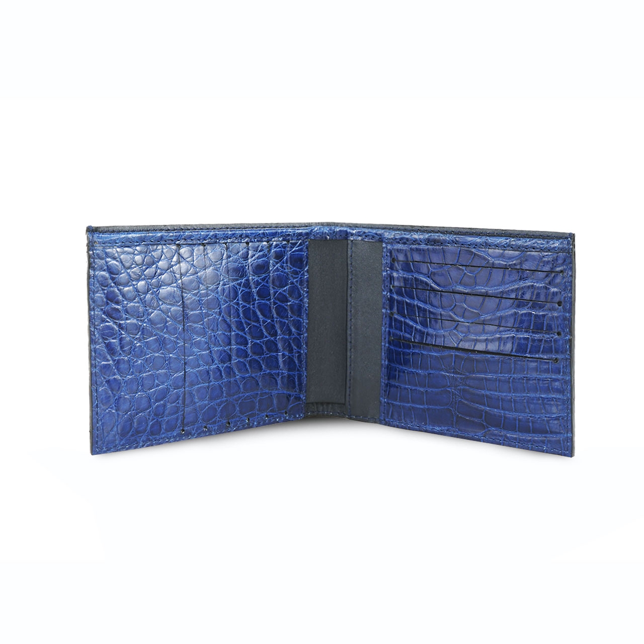 Bill - Portefeuille en cuir d'alligator