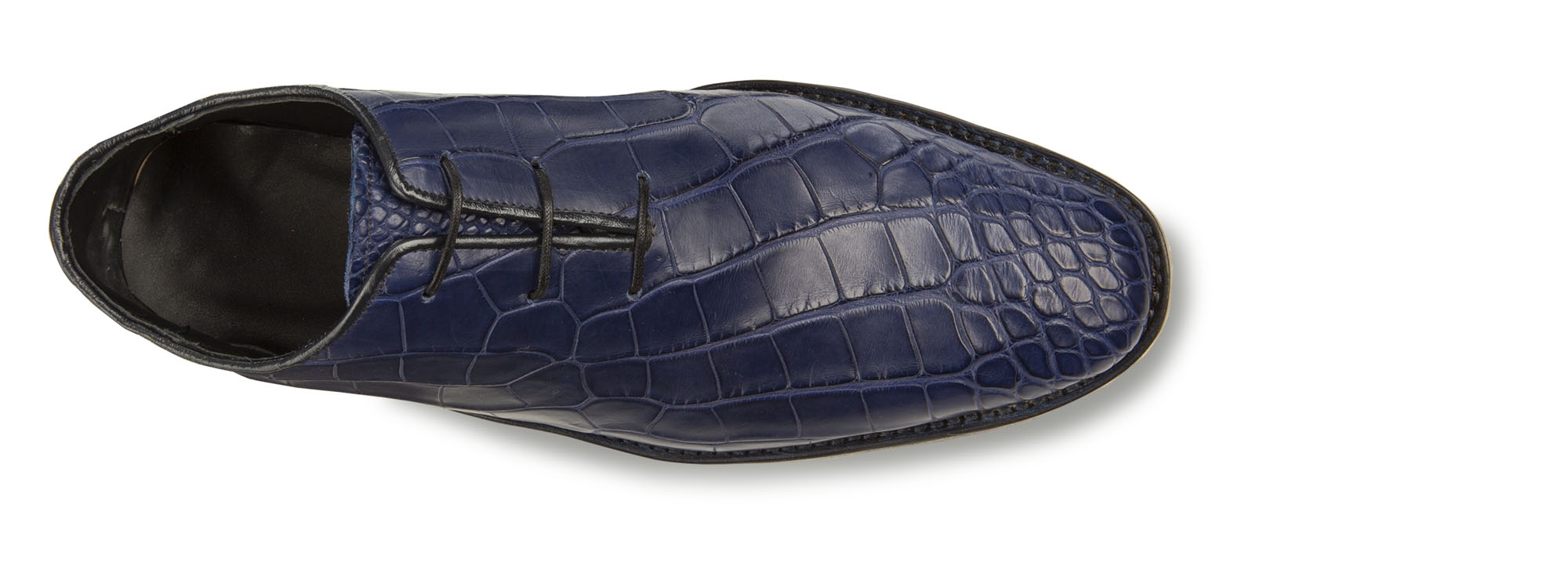 Agadir - Elevator shoes in Crocodile Leather up to 3.1 inches