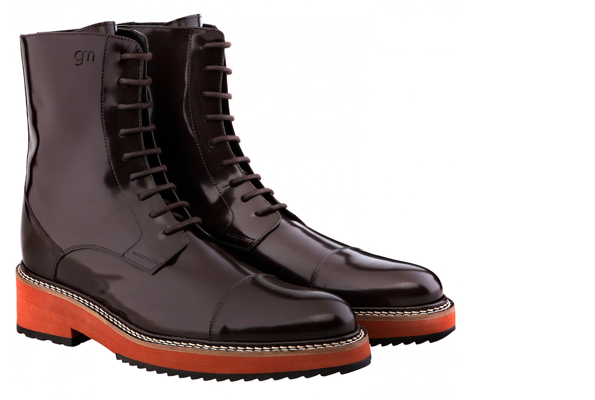 Gothenburg - Bottes rehaussantes en Cuir Brossé de 10 cm à 15 cm en plus