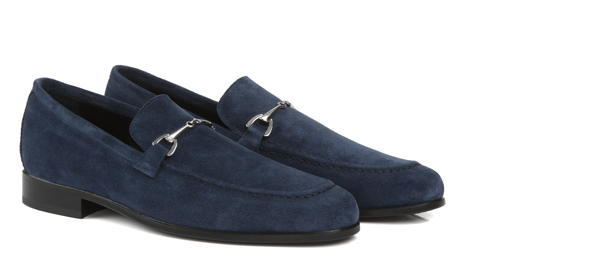 Chimay - Elevator Loafers in Suede Leather up to 2.6 inches