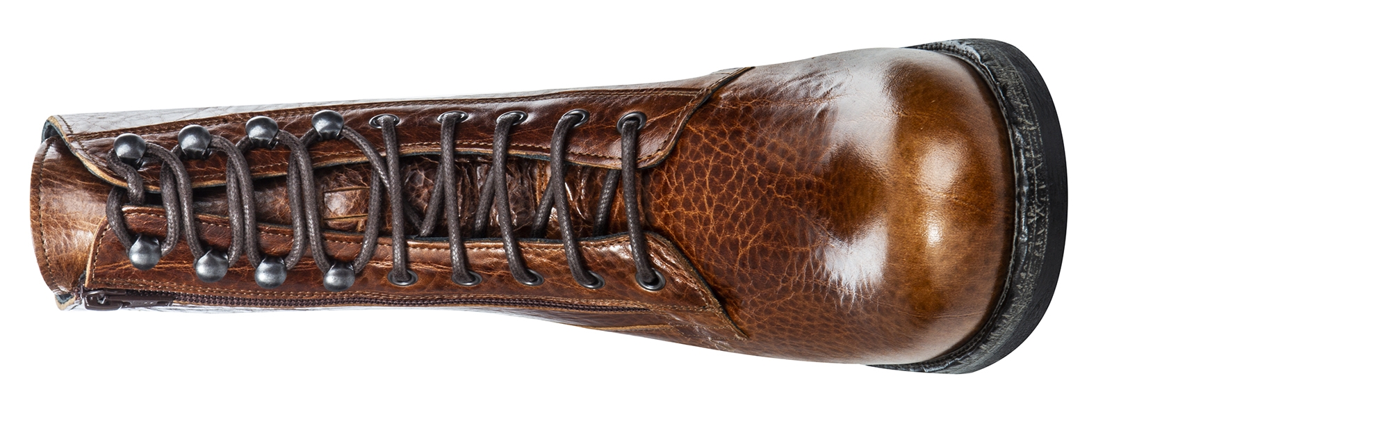  New Man - Elevator Boots in Full Grain Leather from 2.4 to 4 inches