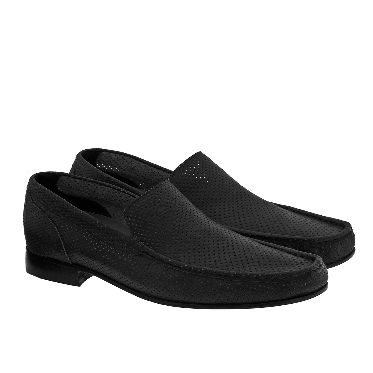 Atlantic City - Elevator Loafers in Full Grain Leather up to 2.6 inches