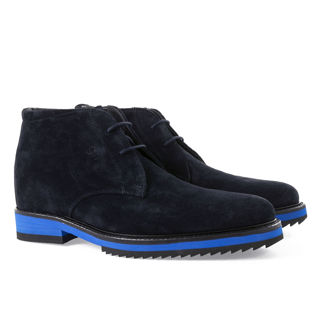 Desert Boot - Bottines Rehaussantes en Cuir Daim de 6 à 8 cm en plus