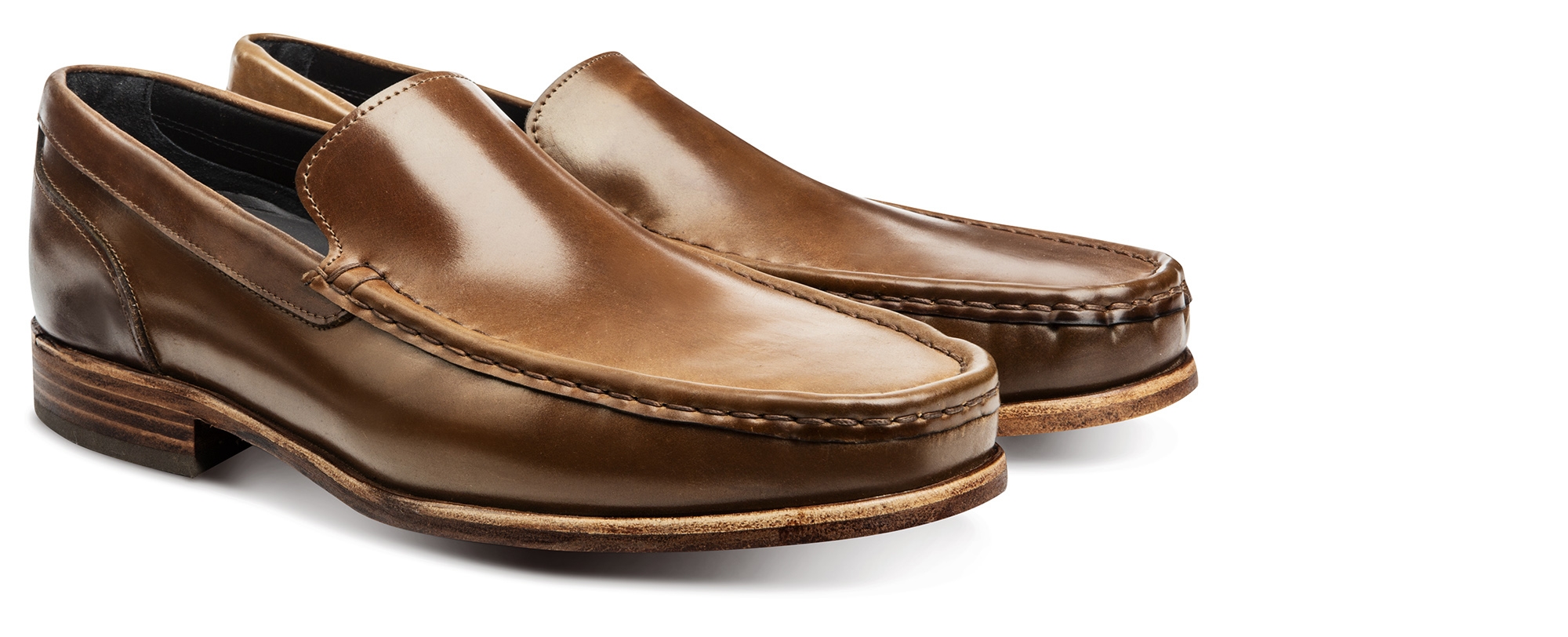 Alicante - Elevator Loafers in Shell Cordovan leather up to 2.6 inches 