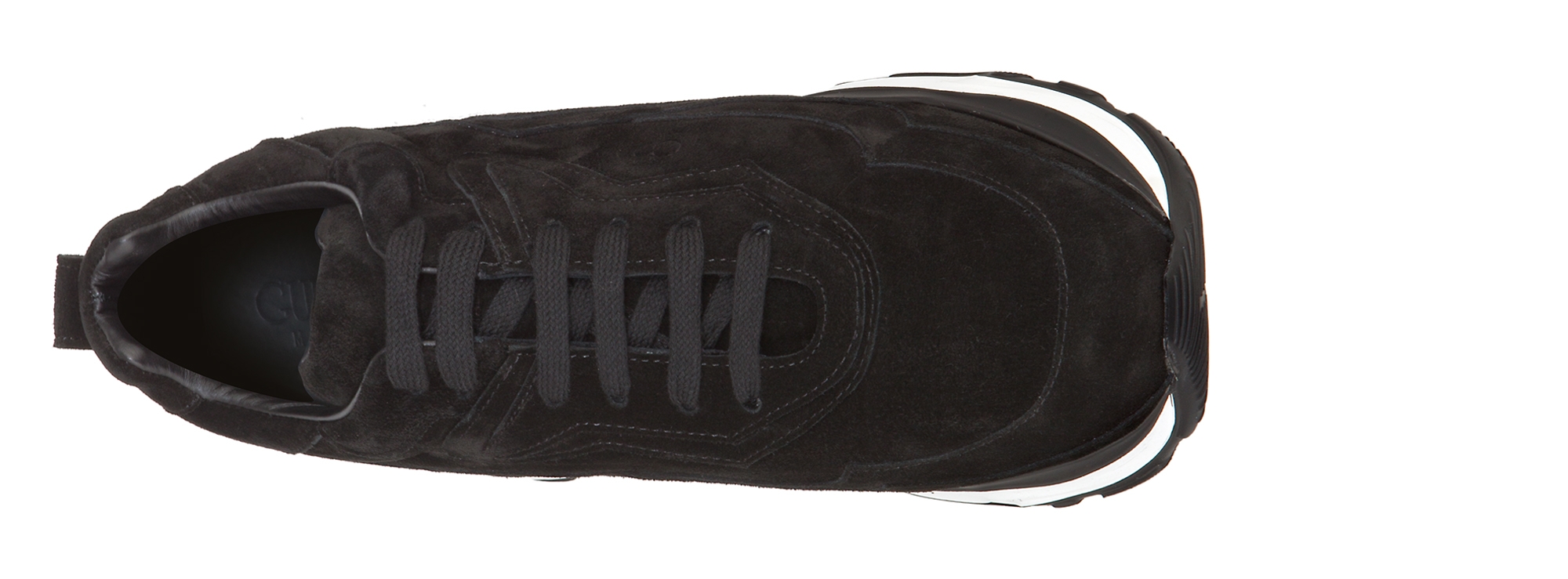 Giant Crosia - Baskets rehaussantes en Cuir Daim de 6 cm à 11 cm en plus