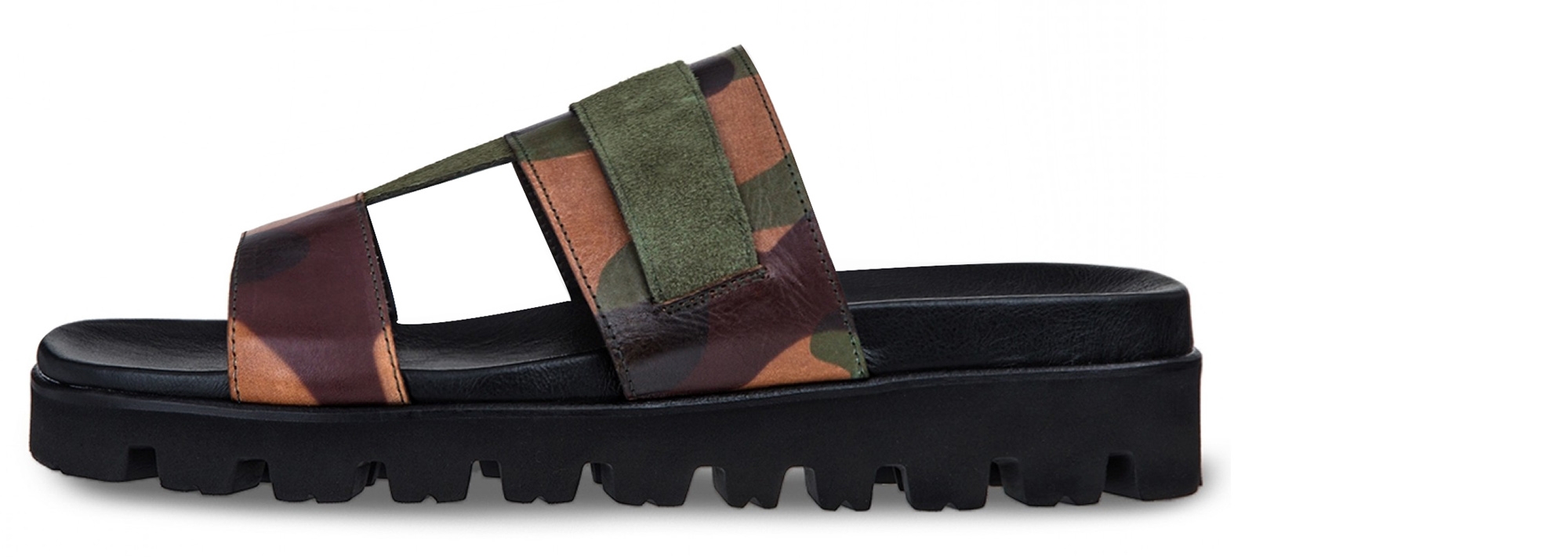 Palawan - sandali con rialzo in Mix Pelle fino a 6 cm più alto
