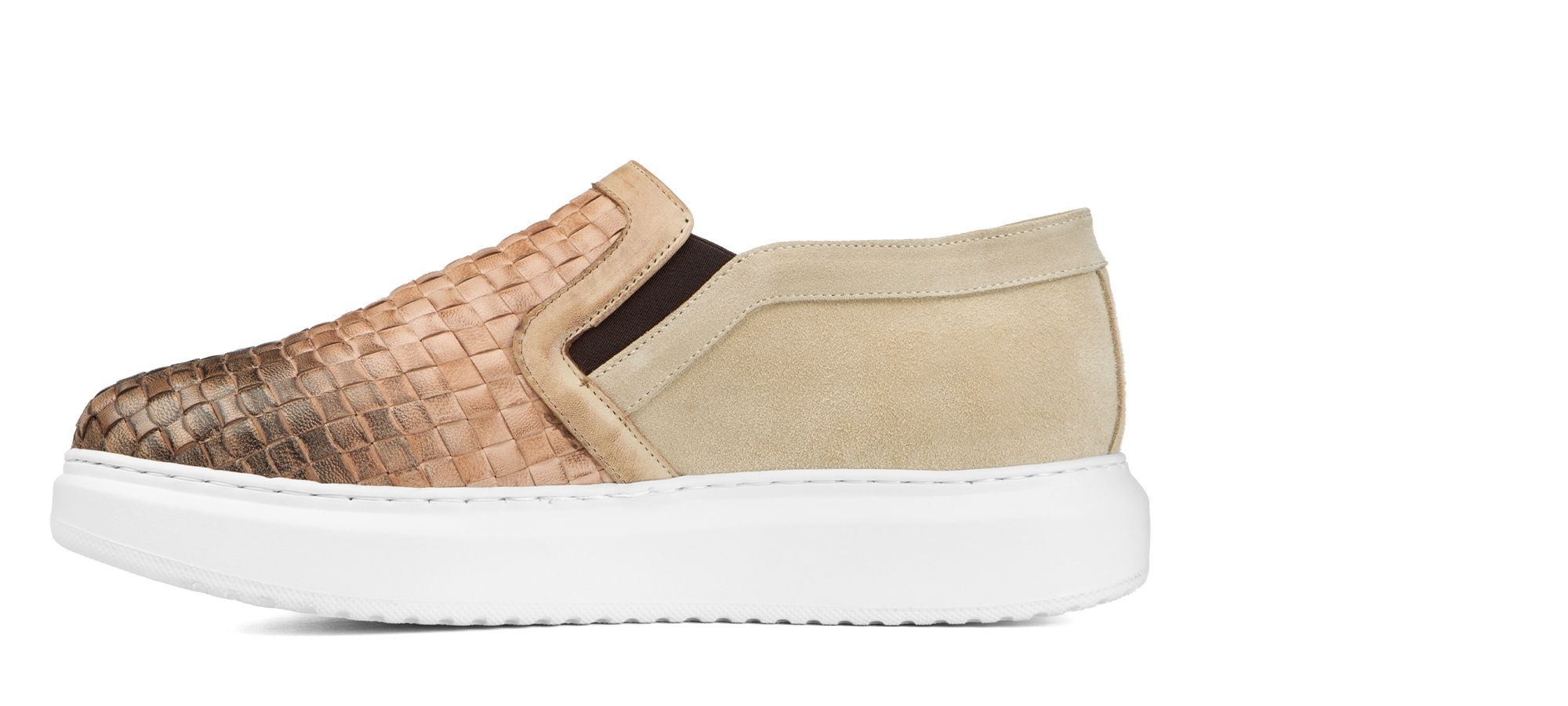 Agra - Elevator Slip-Ons in Mix of leathers up to 2.5 inches