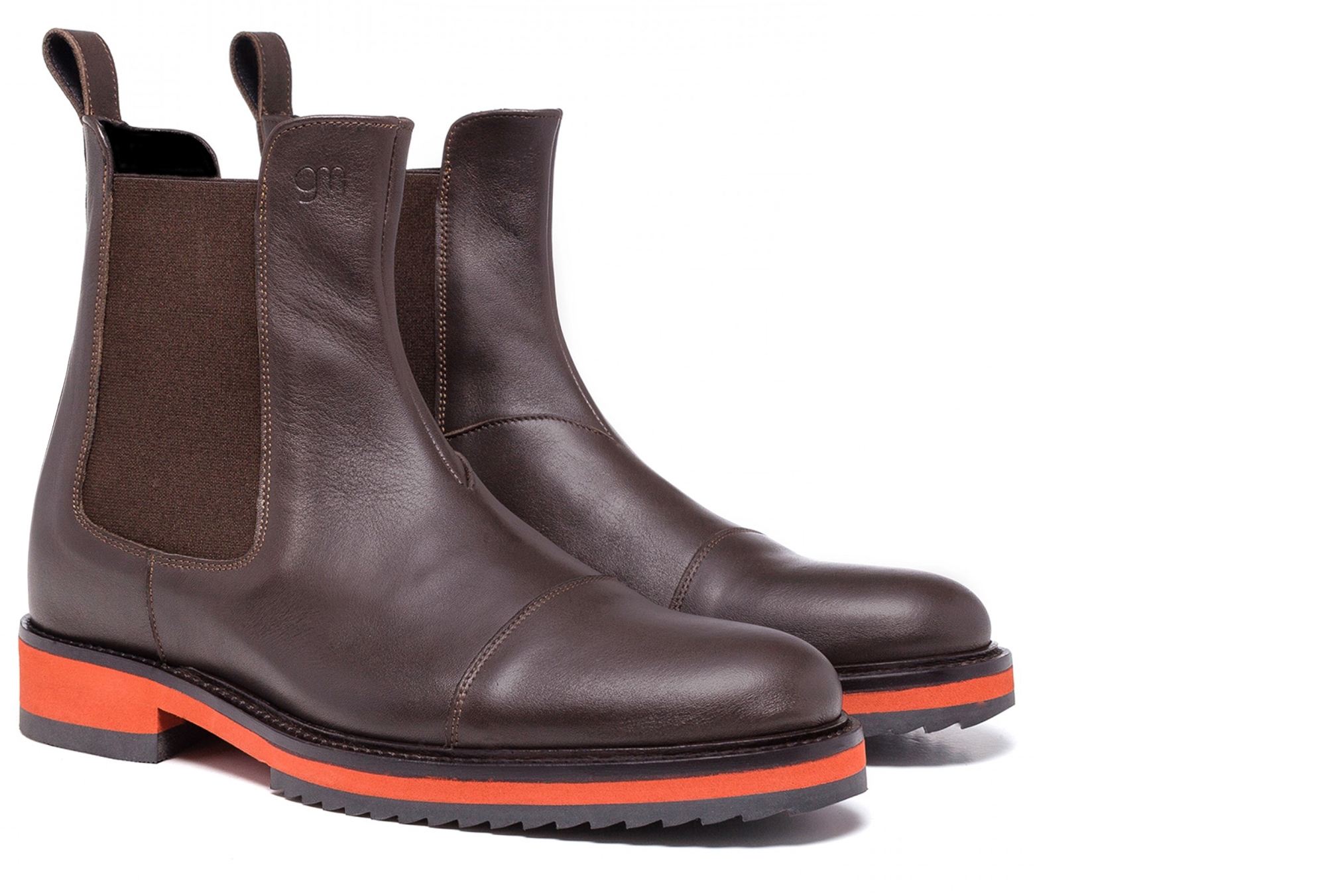 Bonn - Elevator Boots in Full Grain Leather from 2.4 to 4 inches